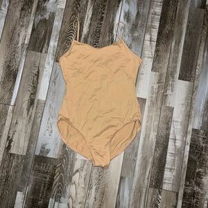 Balera One Piece Bodysuit in Tan